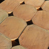 Tomette en terre cuite de réédition - 20x20cm- 20mm - Octogonale - Moulée main